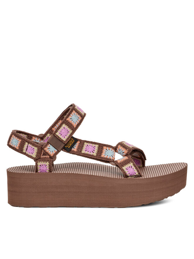 Сандалии Teva Flatform Universal Crochet 1150210, коричневый