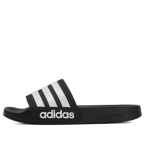 

Тапочки adilette cf slides 'core black' Adidas, черный