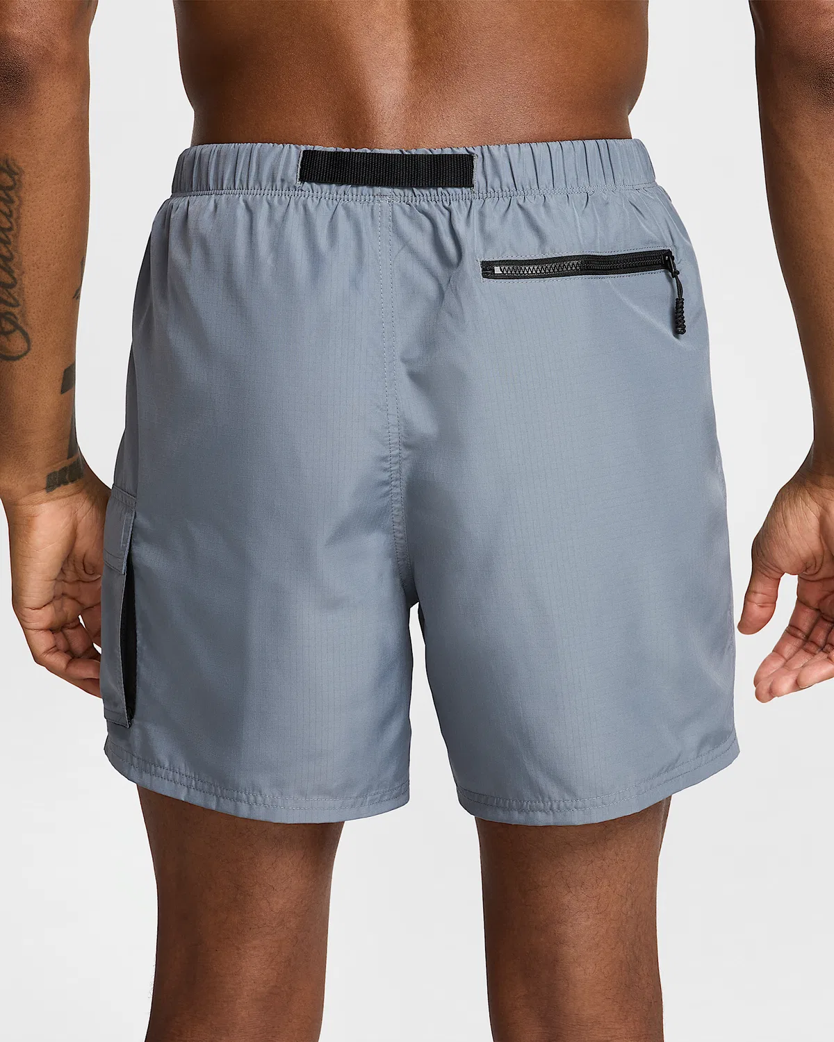 Мужские плавательные шорты Nike Swim Voyage 5" с подкладкой-бриф, Cool Grey — фото 3