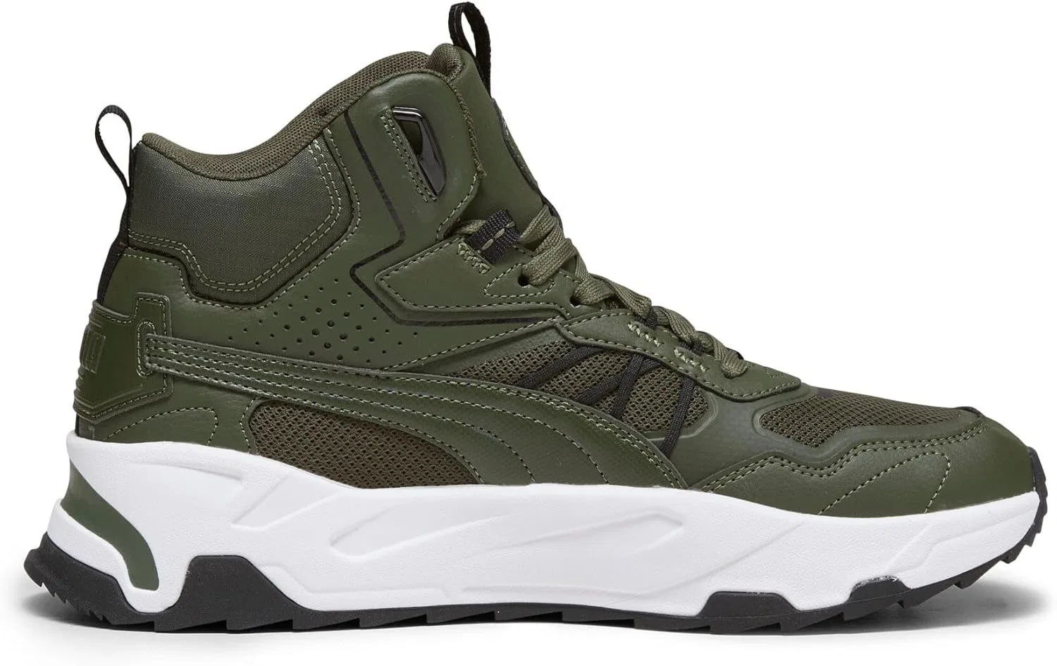 Унисекс кроссовки для легкой атлетики PUMA Trinity Mid Hybrid, Myrtle Myrtle Puma Black — фото 4