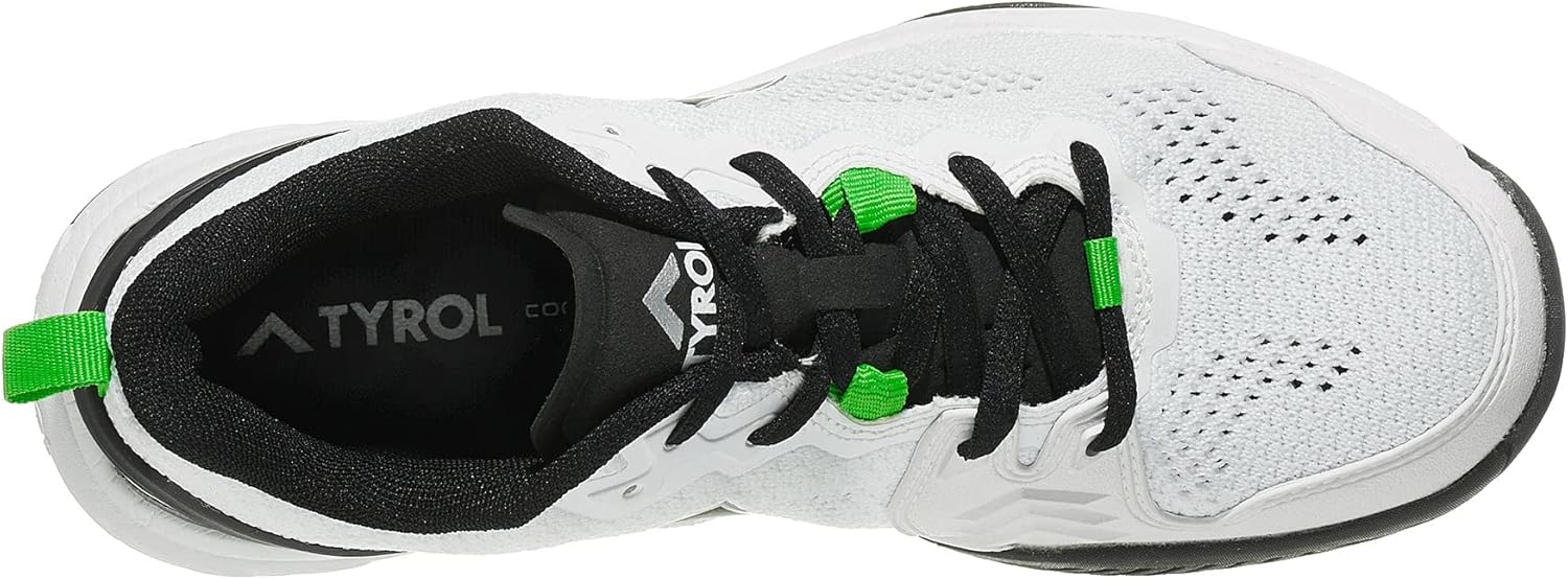 Кроссовки Men's Velocity V - Tyrol Pickleball Tyrol Pickleball United States, белый/зеленый — фото 4