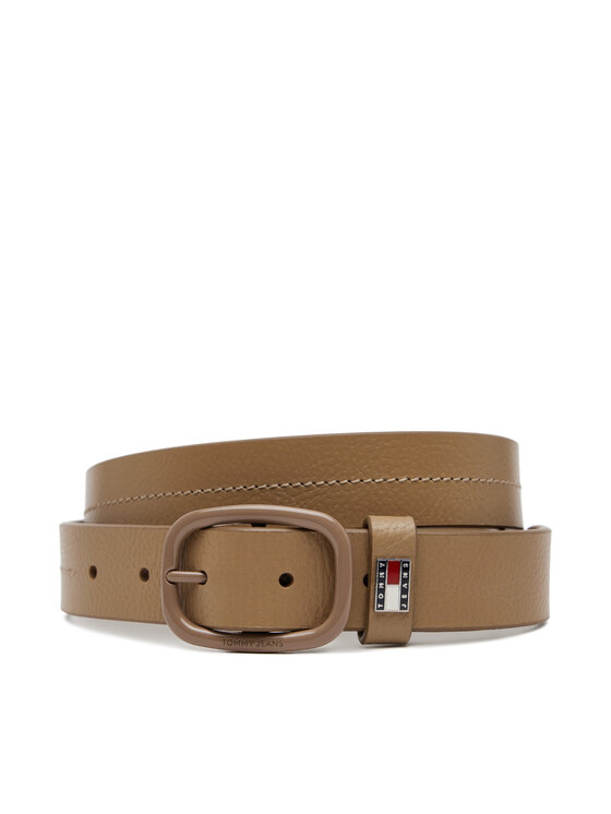 

Женский ремень Tjw Oval Tonal 3.0 AW0AW17392 Tommy Jeans, бежевый