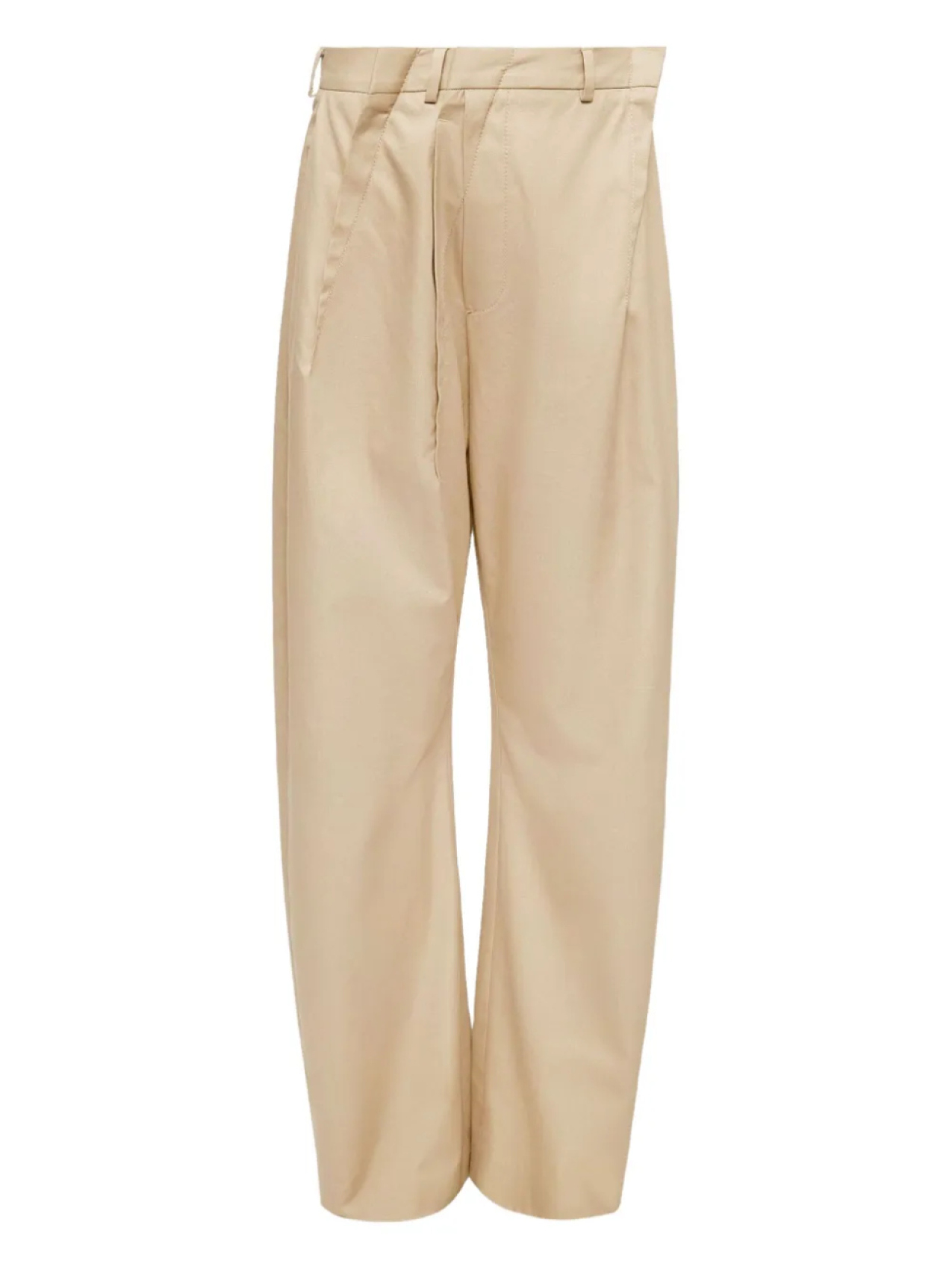 

Асимметричные брюки MM6 Maison Margiela, нейтральный