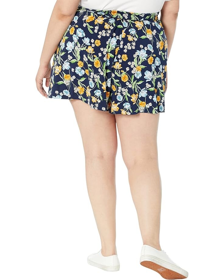 

Шорты Draper James Plus Size Pull-On Shorts, цвет Nassau Navy Multi