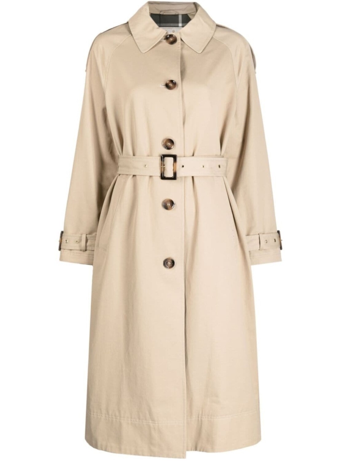 

Barbour тренч Marie с поясом, коричневый