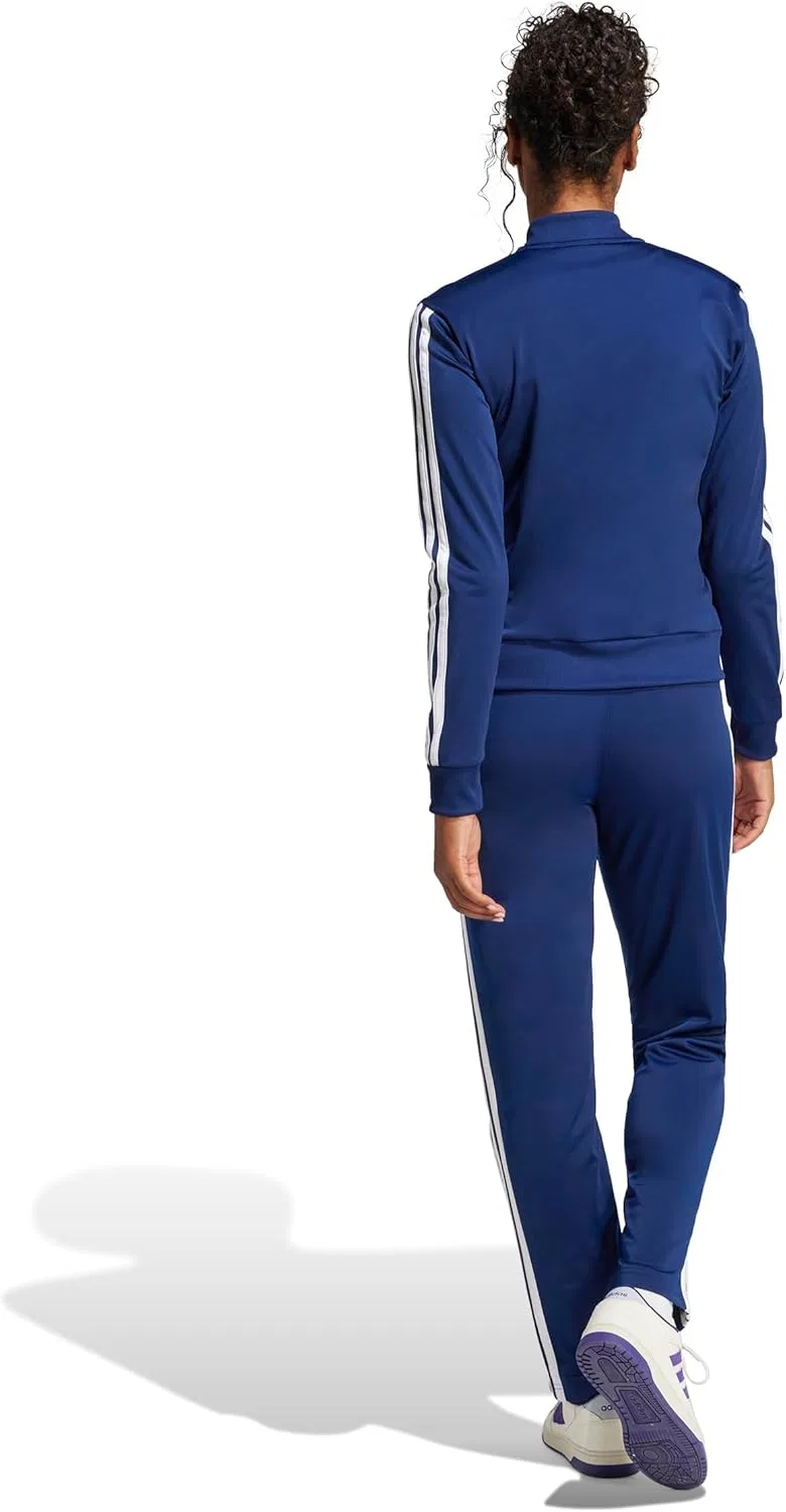 Спортивный костюм с лампасами adidas, темно-синий — фото 2