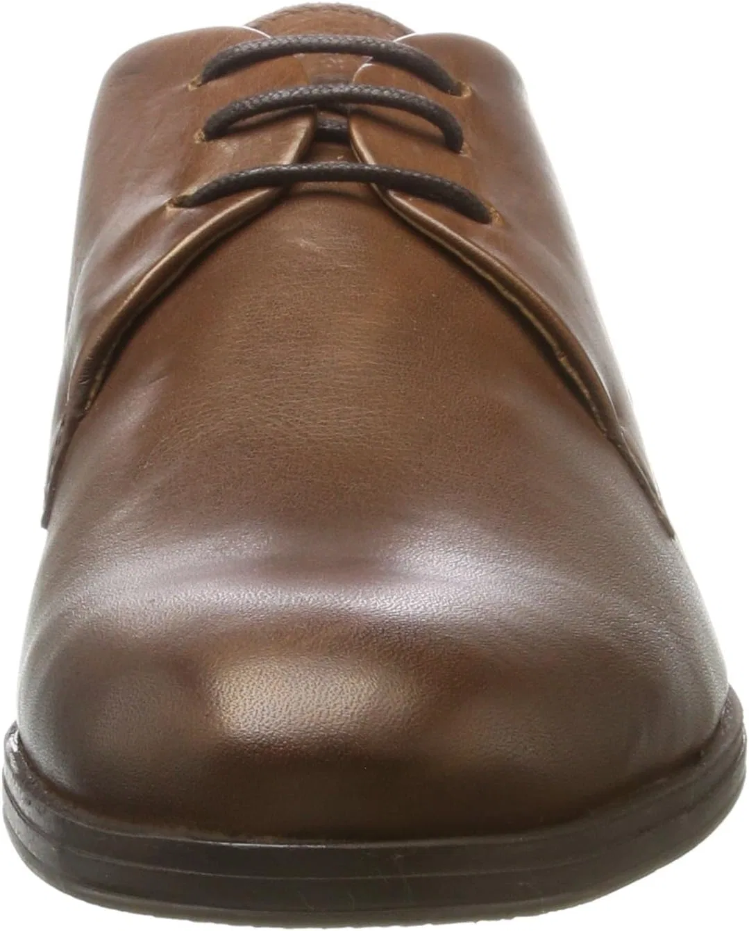 Туфли JACK & JONES Men's Jfwsammy Leather Cognac Brogues, Brown Cognac — фото 2