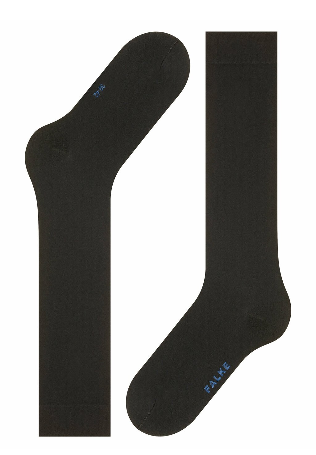 

Носки выше колена FINE SOFTNESS FALKE, черный