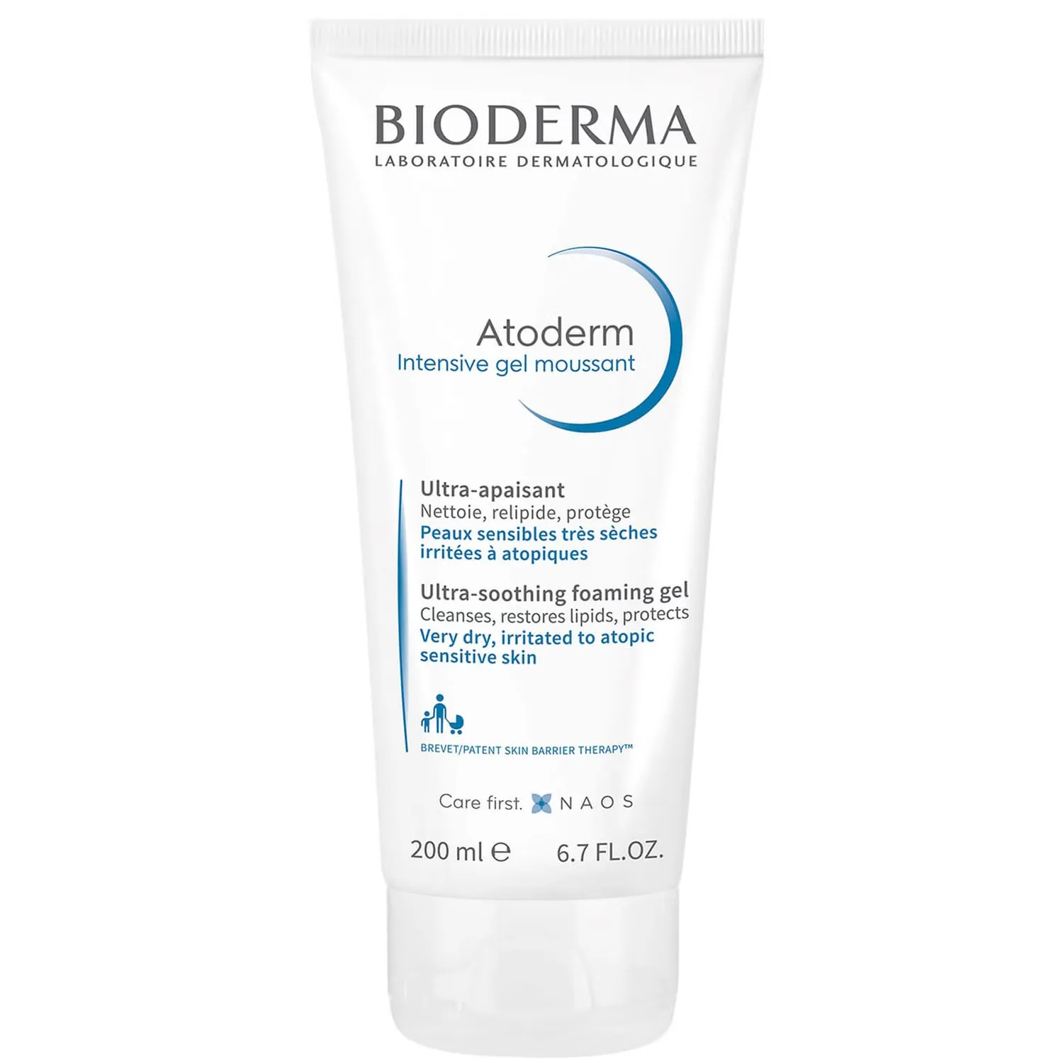 

Atoderm Intensiv Moussing gel Ультра-успокаивающий пенящийся гель для душа для сухой и атопичной кожи. Bioderma