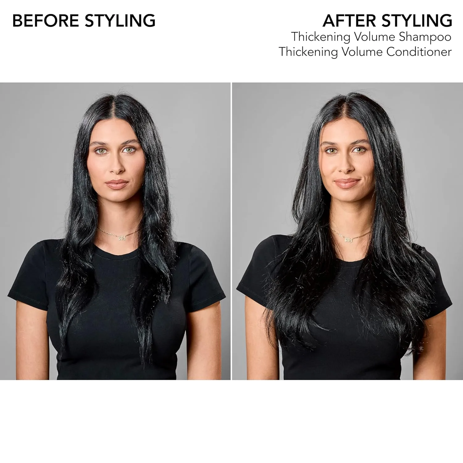 Bumble and bumble Thickening Volumizing Shampoo + Conditioner Set, легкие формулы, очищает без пересушивания, увлажняет, распутывает, для окрашенных волос, для тонких и средних волос 251 мл; 198 мл Bumble And Bumble. — фото 2
