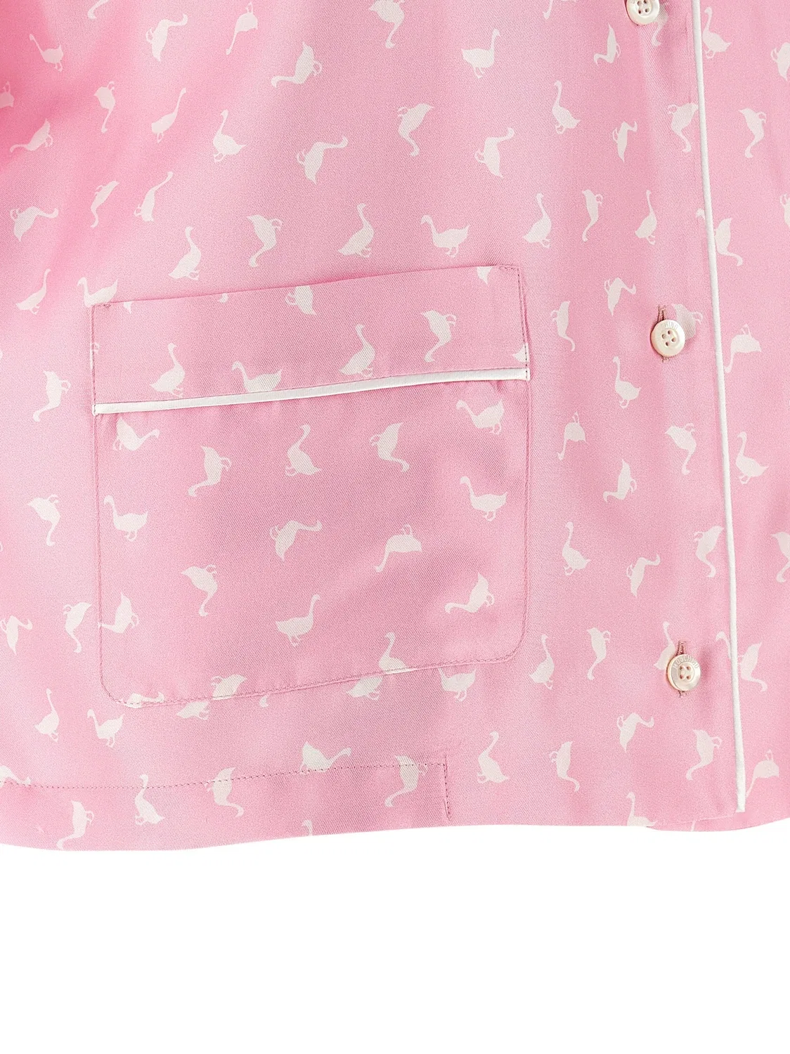 Рубашка «Goose» Moschino, розовый — фото 4