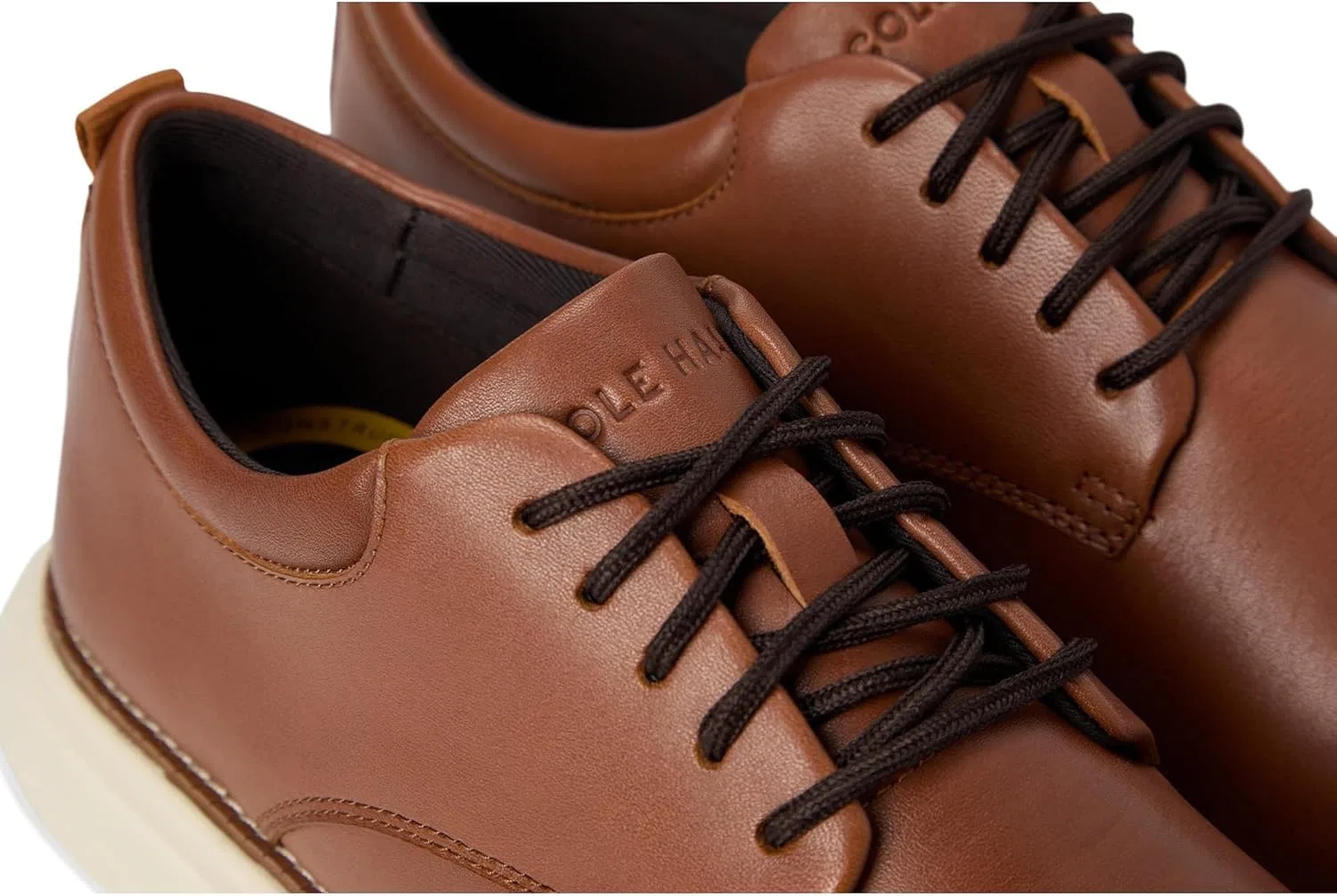 Мужские оксфорды Cole Haan Grand+ Ultra, слоновая кость — фото 2