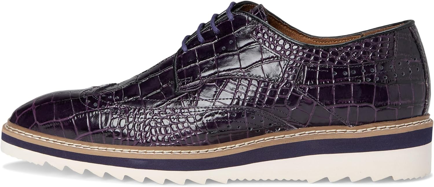 Мужские оксфорды Stacy Adams Alario Wingtip, фиолетовый — фото 4