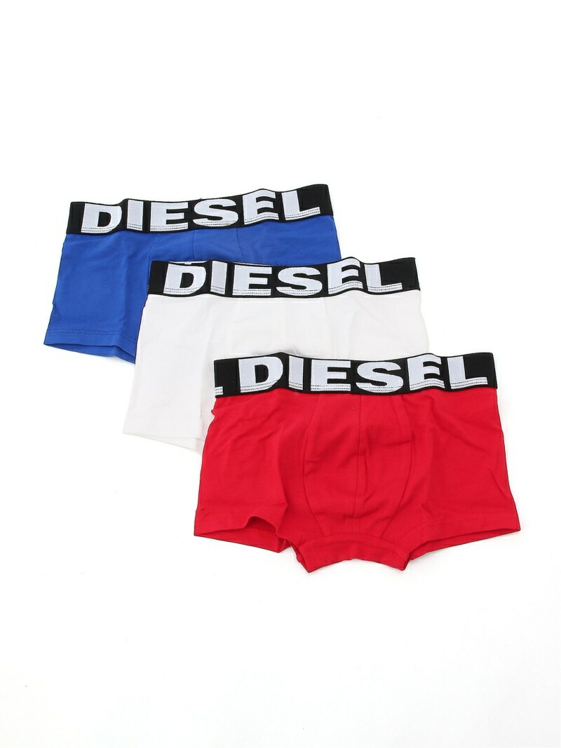 DIESEL/Боксерские трусы, комплект из 3 предметов, Red