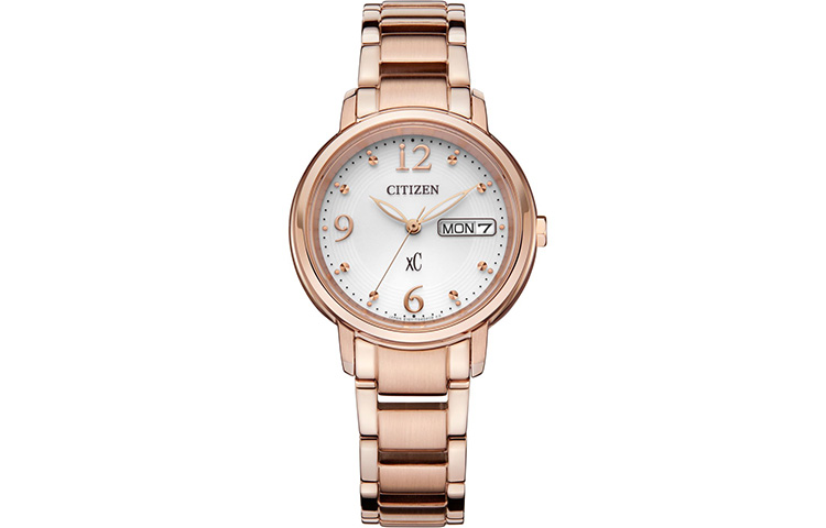 

CITIZEN Часы Ecology Drive Collection Light Powered Quartz Movement Stainless Steel Strap Watch Women's Watch Gold Dial
