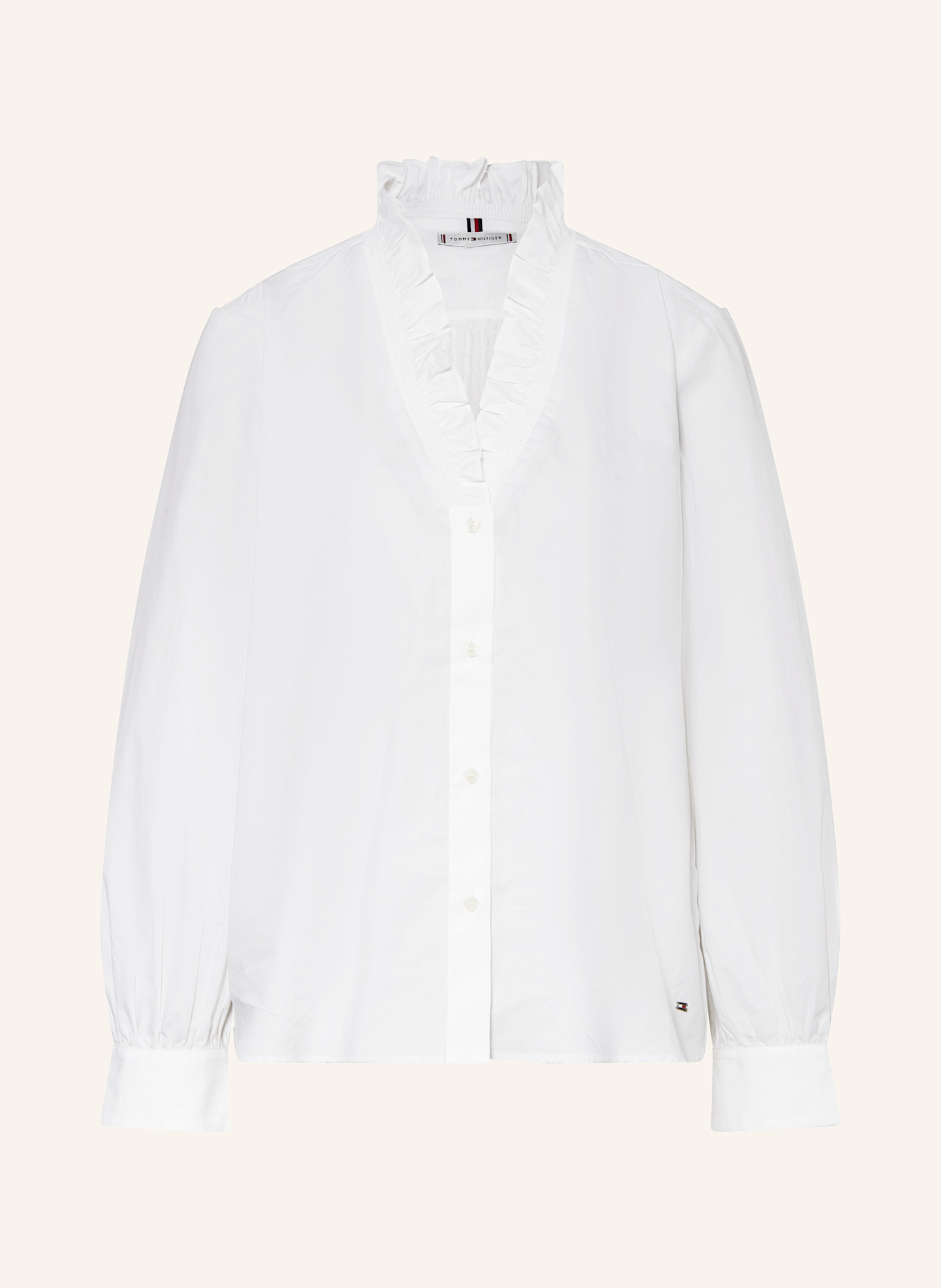 

Блузка с оборками Tommy Hilfiger, белый