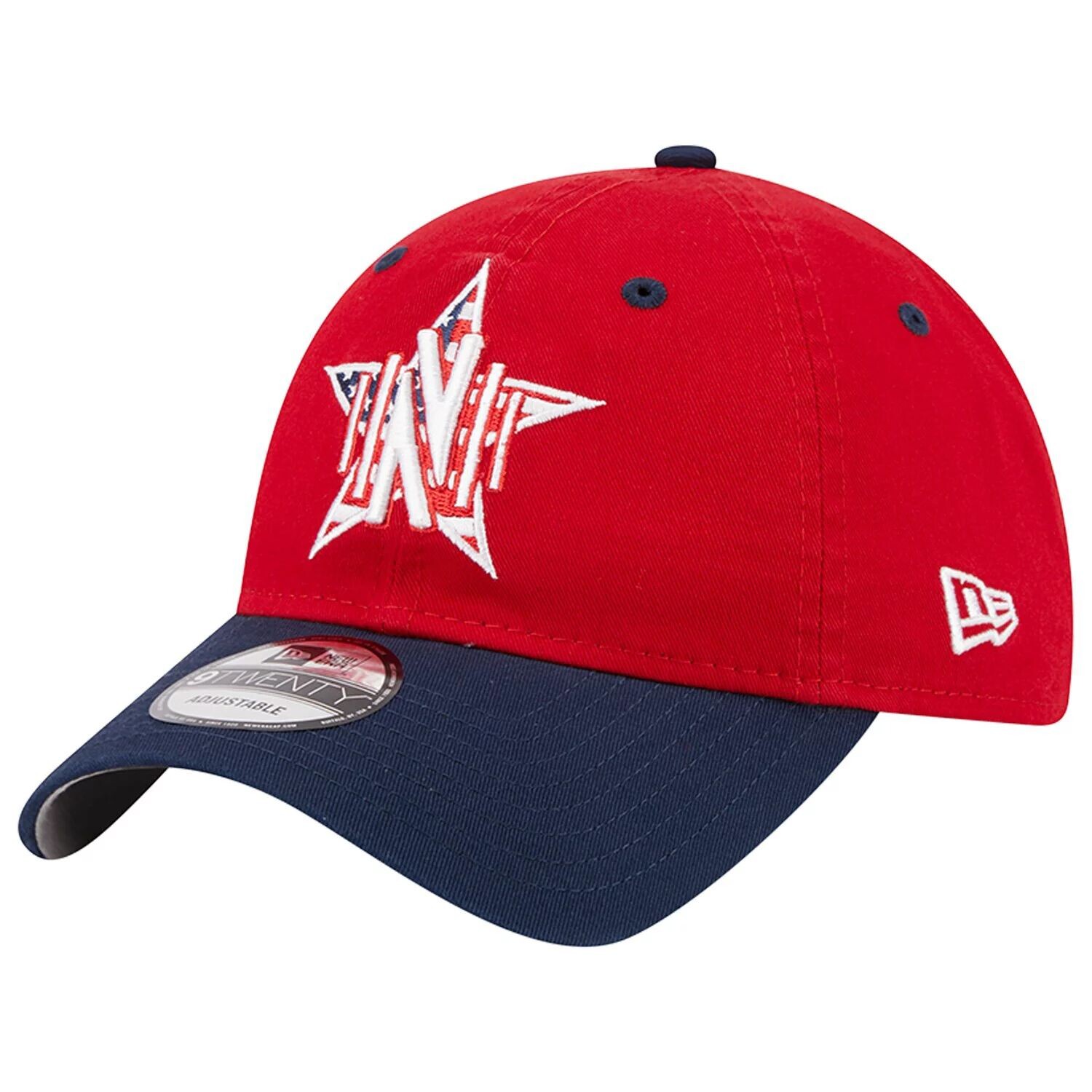 

Мужская регулируемая шляпа New Era Red Nashville SC Americana 9TWENTY