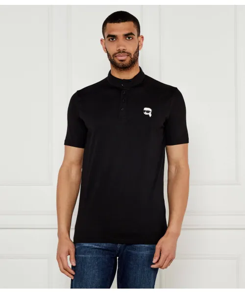 

Футболка поло Regular fit Karl Lagerfeld, черный