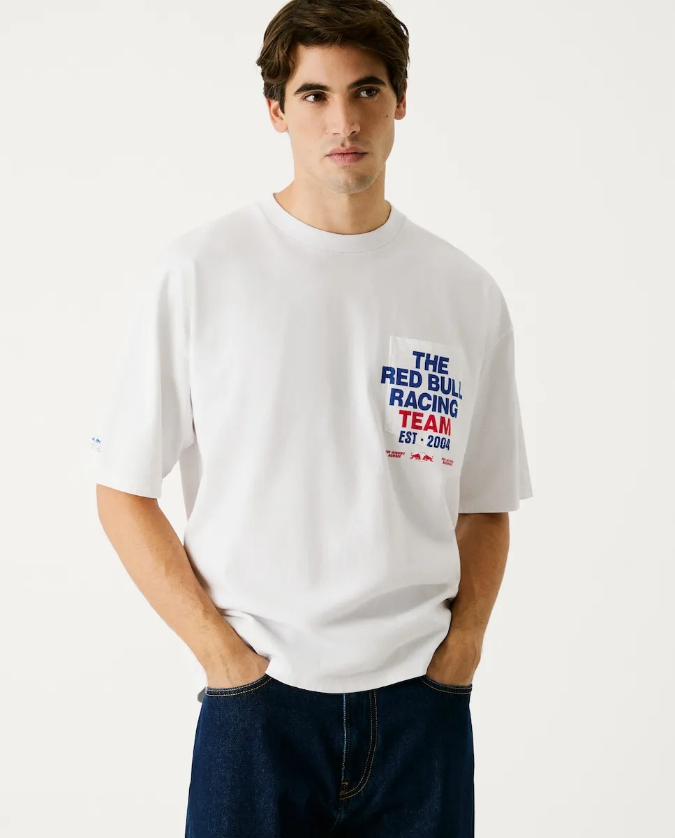 

Мужская футболка с коротким рукавом и передним карманом Pepe Jeans, белый