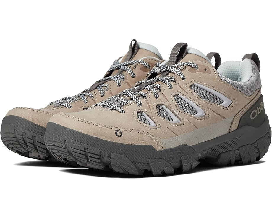 Oboz Sawtooth X Low 23902 Женские US 7W Drizzle Водонепроницаемые Туристические Ботинки GBNC409, коричневый