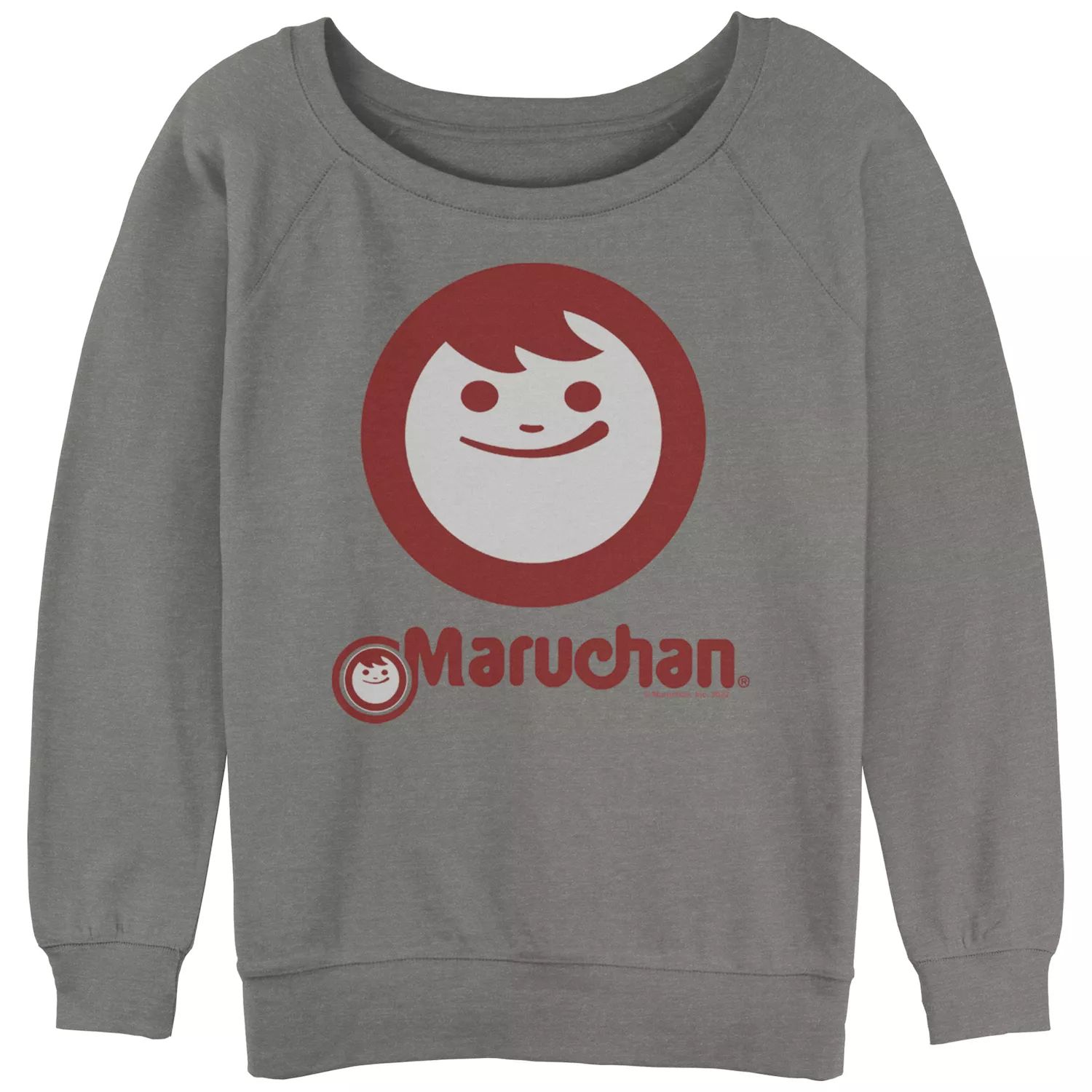 

Толстовка с напуском и логотипом Maruchan для юниоров Maruchan Instant Noodles Smile Licensed Character