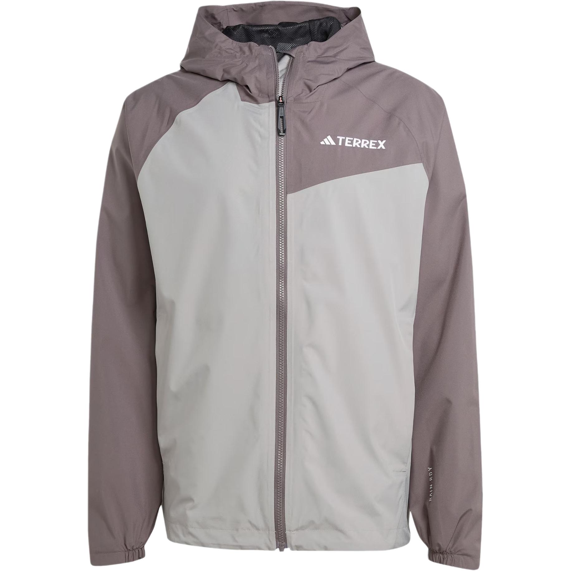

Adidas Куртка мужская дождезащитная, Pure Ice Gray/Charcoal Gray/Black