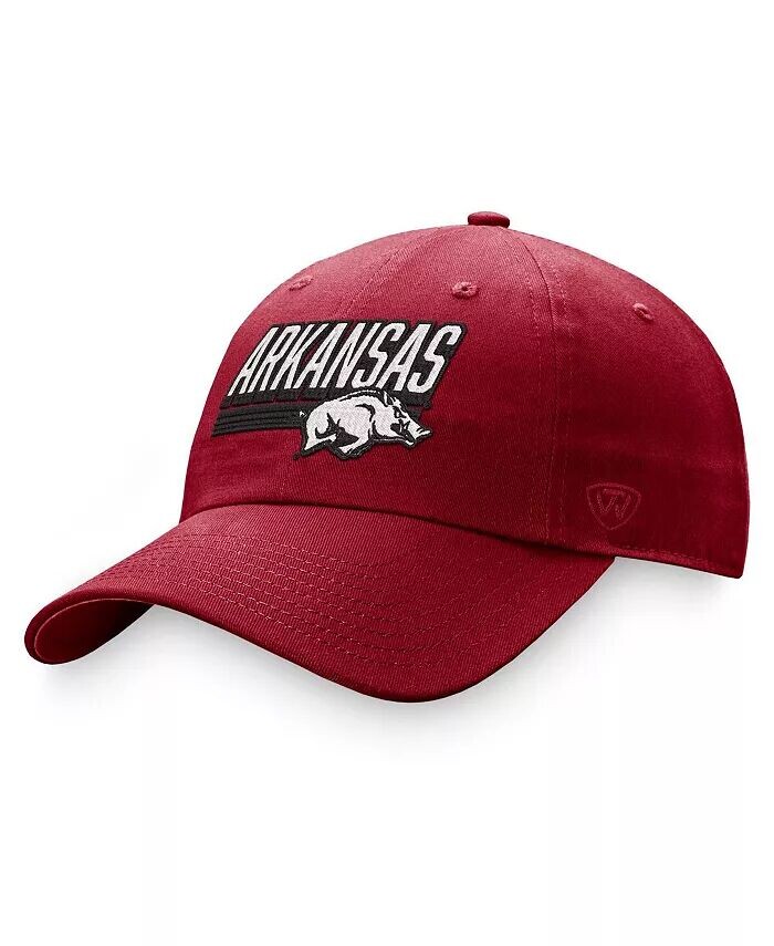 

Мужская регулируемая шляпа Cardinal Arkansas Razorbacks Slice Top Of The World