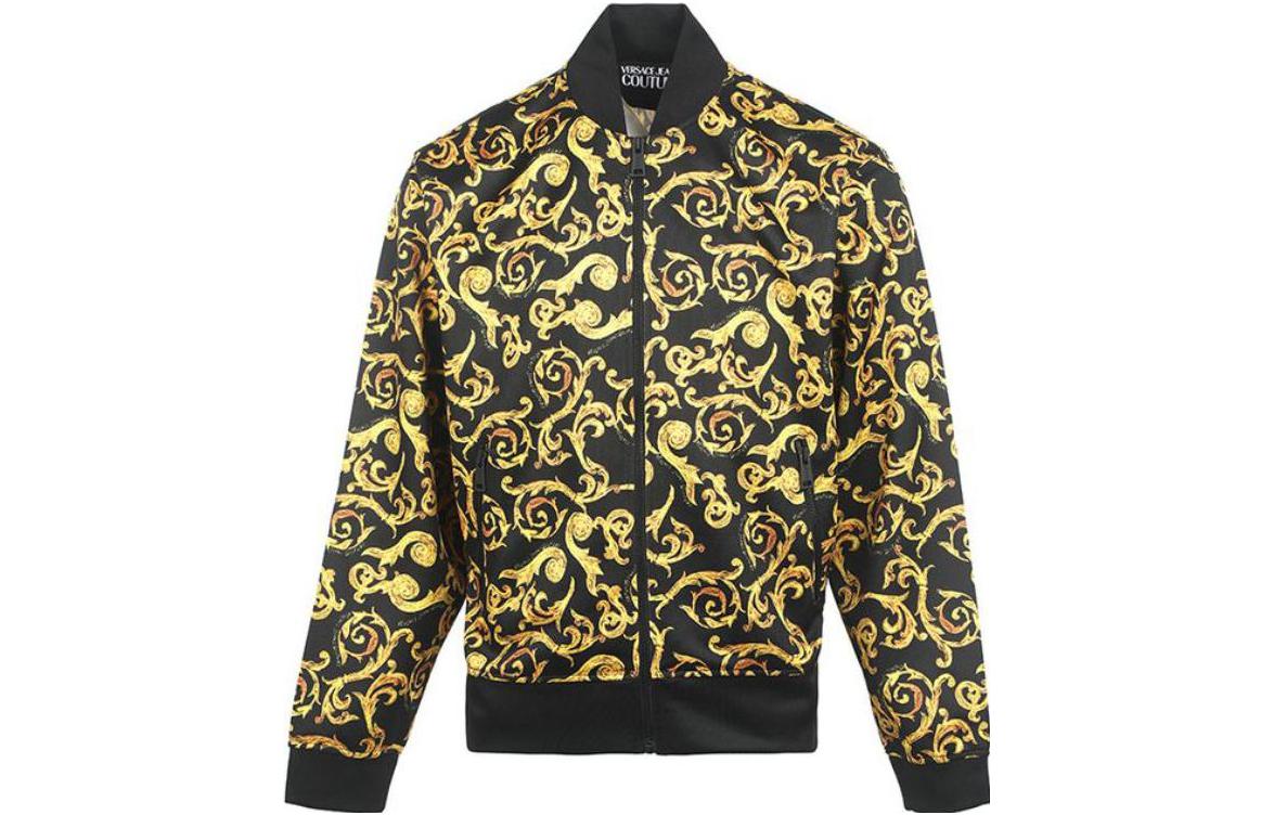 

VERSACE JEANS COUTURE Куртка SS23 мужская черная, Black