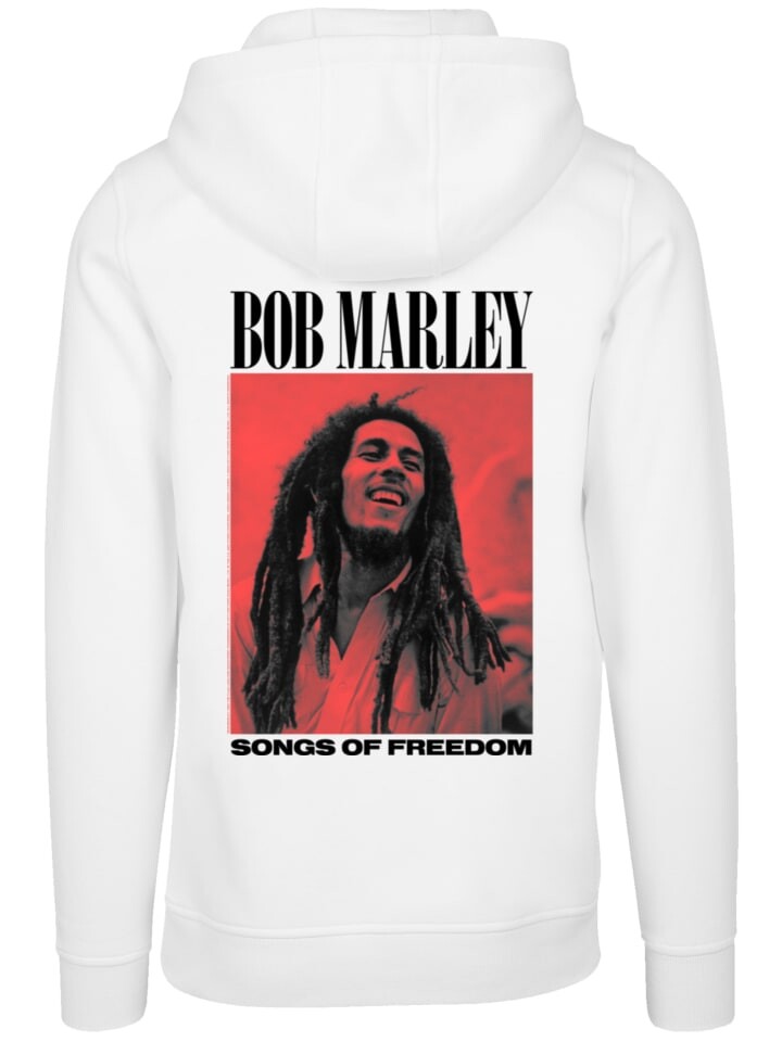 

Пуловер F4NT4STIC Hoodie Bob Marley Songs Of Freedom Reggae Music, белый