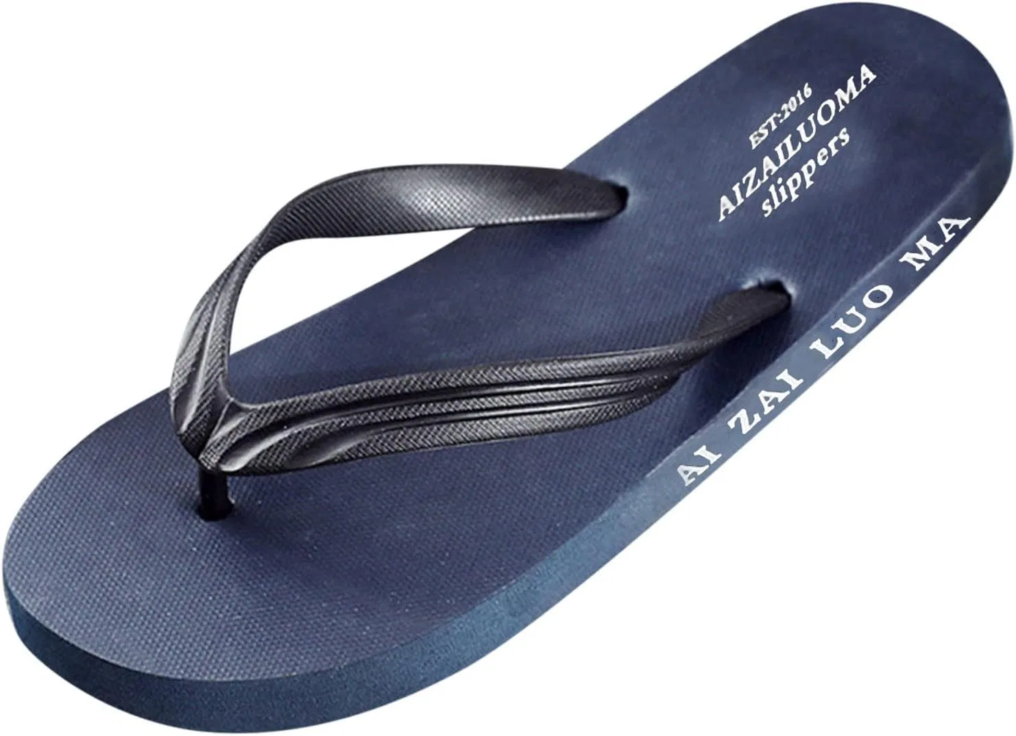 Шлепанцы Herren, Weiche Sohle Leichte Bequem Шлепанцы Ohne Absatz Sommerschuhe Strandschuhe Atmungsaktiv Zehentrenner Outdoorschuhe Für Alltag Schnell Trocknend Strand Hausschuhe CPIDAH, Blau
