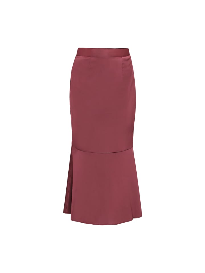 

Женская юбка бордового цвета usha BLACK LABEL