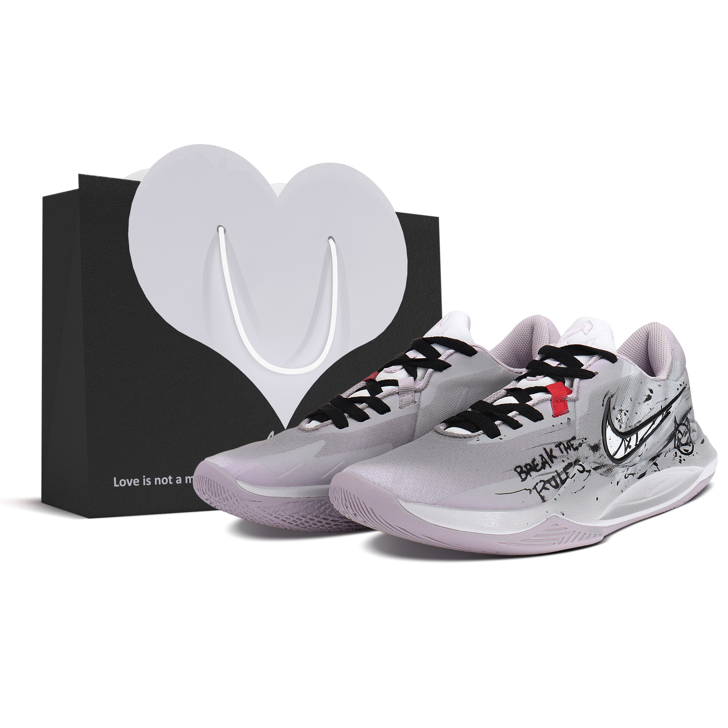 

Precision 6 Ink Cartridge Violation, Special Box Wear resistant And Lightweight Low top Basketball Shoes Men's Nike, серый