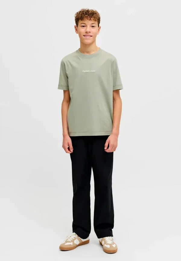 Футболка базовая Junior Jack & Jones Junior, морская трава