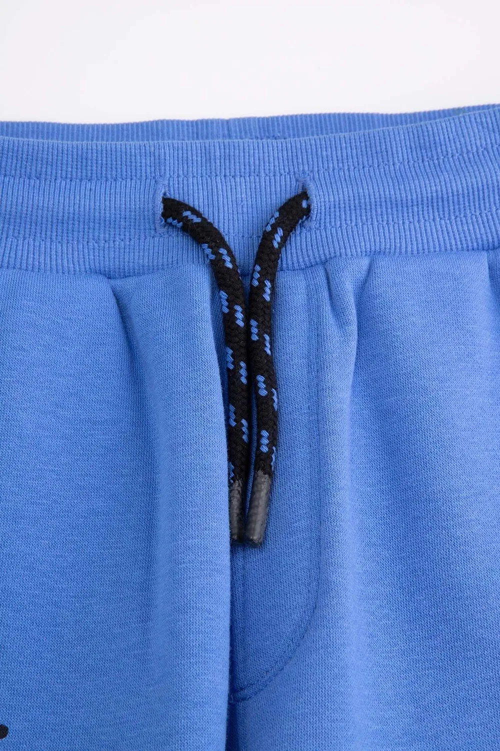 Спортивные штаны хлопковые Coccodrillo, кобальтовый синий — фото 3