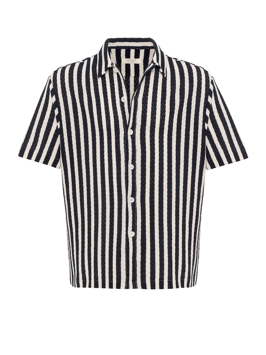 

Рубашка на пуговицах классического кроя Antioch, Night Blue