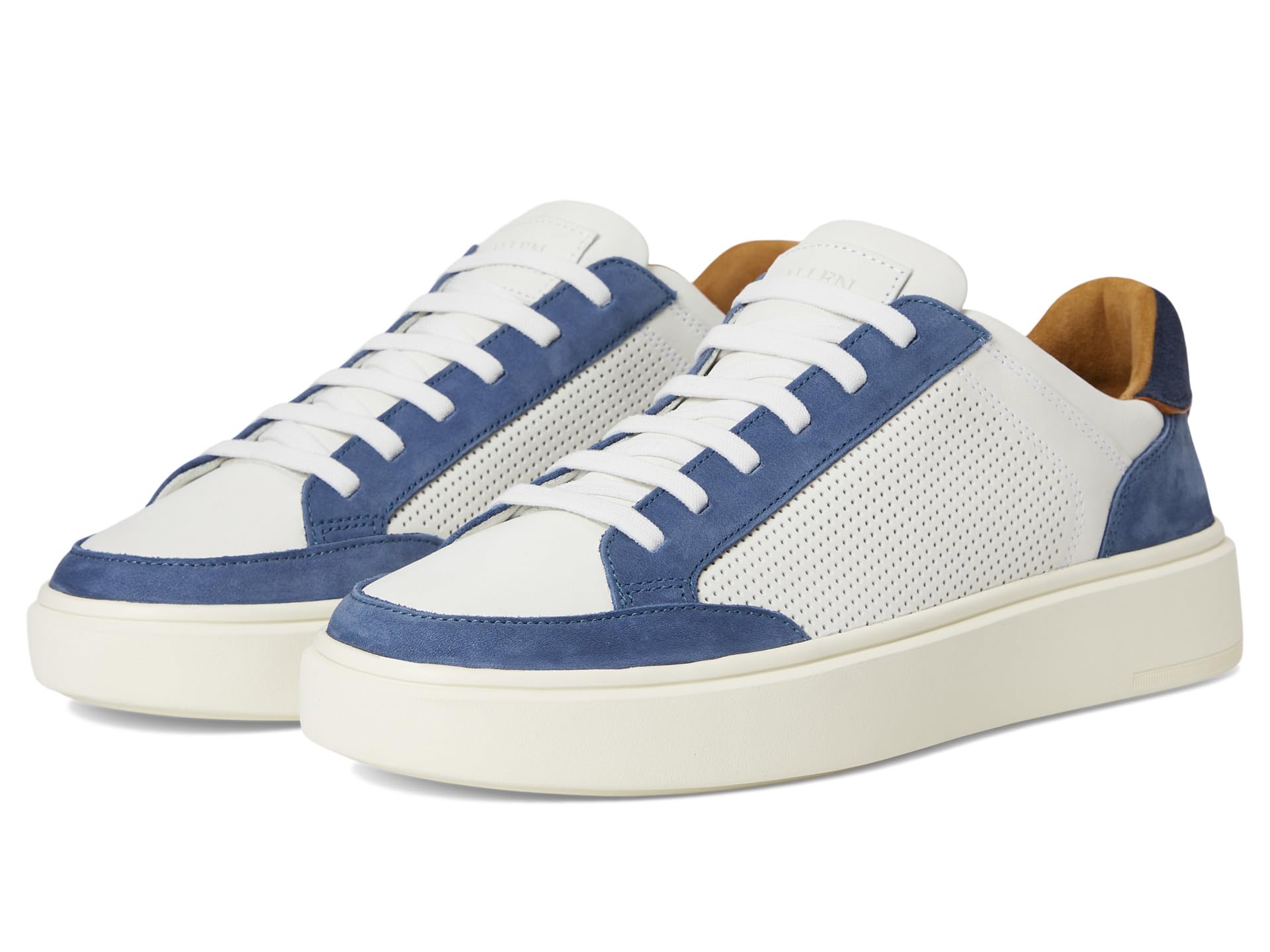 

Кроссовки Allen Edmonds Oliver-1 Court Inspired Shoes, цвет Denim Leather Mix