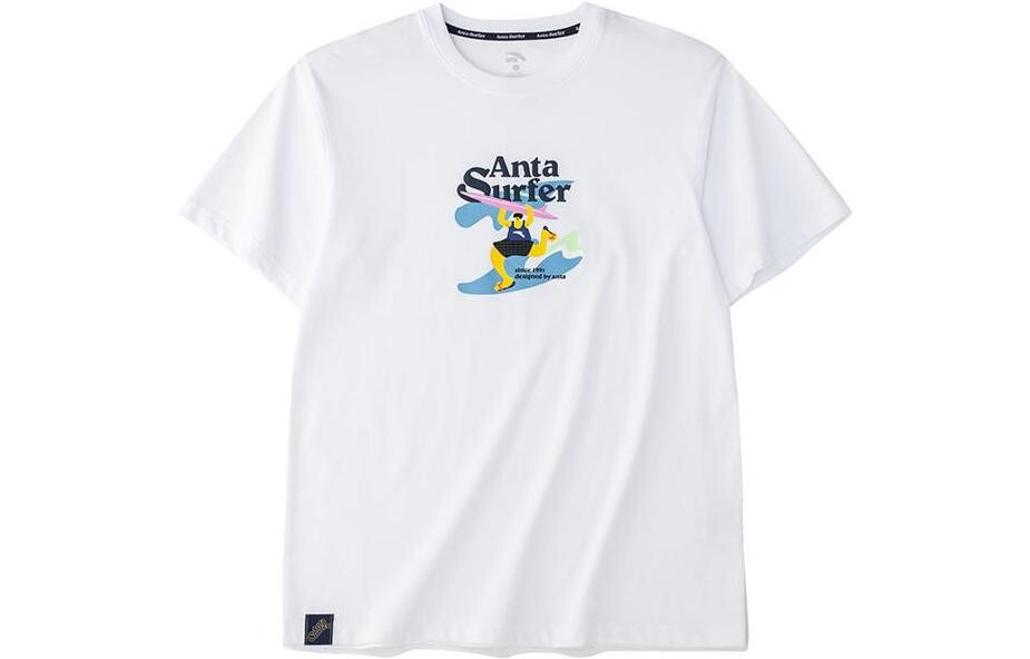

Футболка Life Collection унисекс снежинка белая Anta, цвет Snowflake White