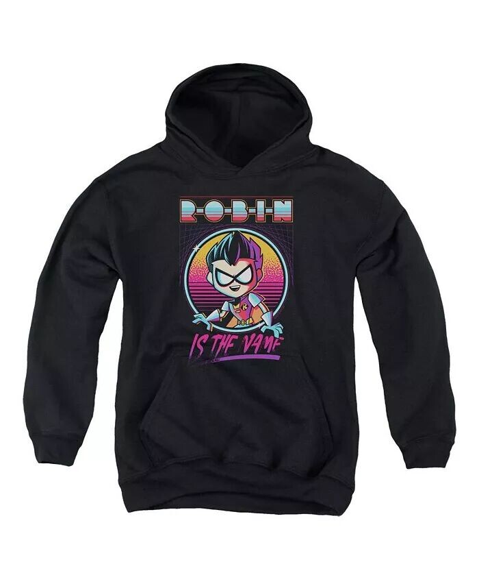 

Толстовка с капюшоном Boys To The Movies Youth Robin Teen Titans Go, черный