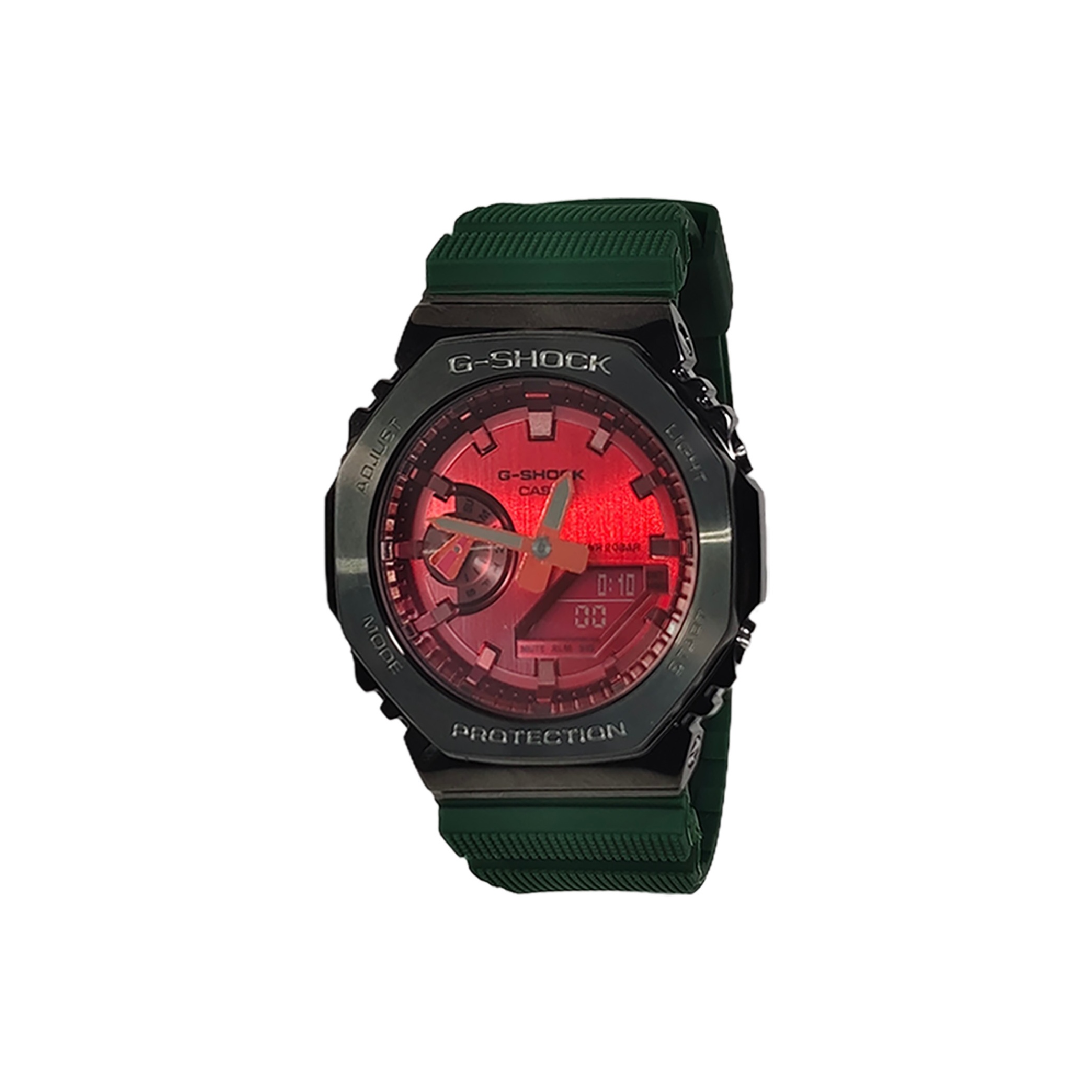 

CASIO Часы Retrofit Series Quartz Movement Resin Strap Watch Men's Watch Red Watch Dial