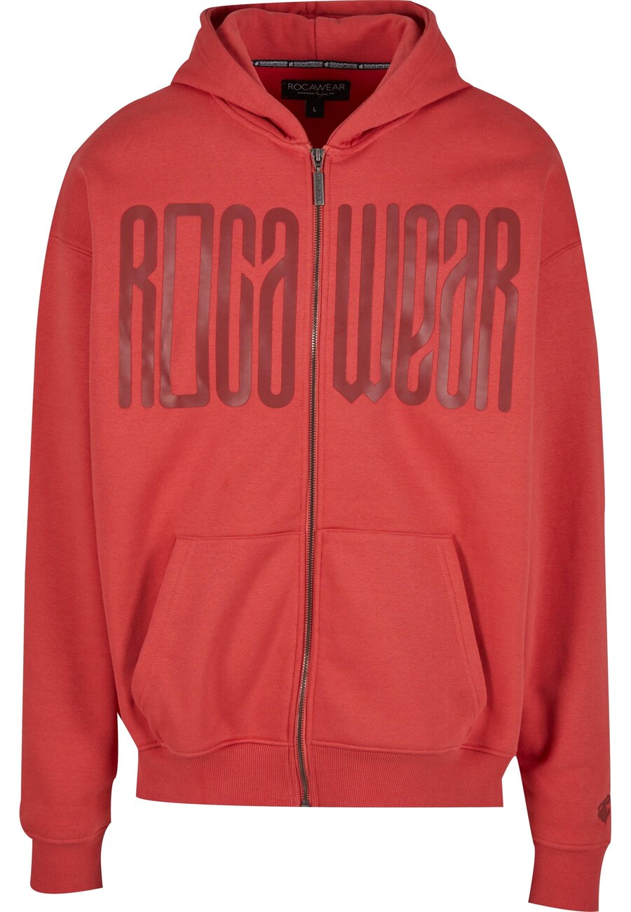 

Толстовка с капюшоном на молнии ROCAWEAR Chili, красный