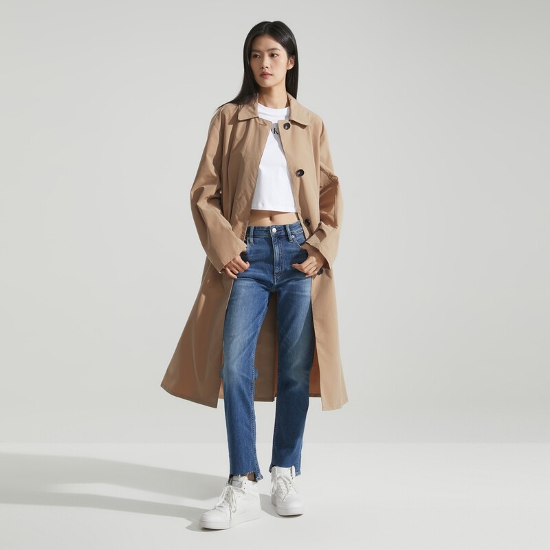 

Ветровка женская Calvin Klein Jeans с лацканами, хаки