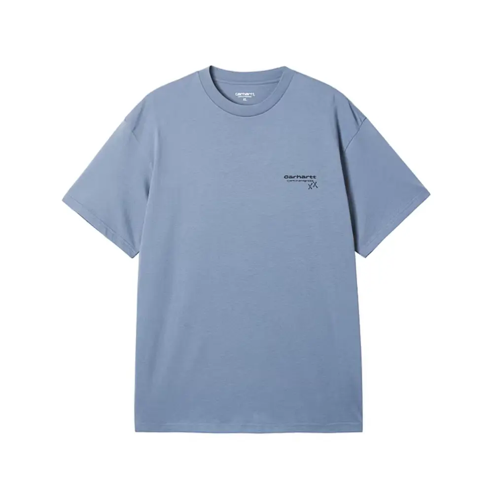 

Carhartt WIP Футболка мужская BLX/Blue Crew Neck Moderate Straight Fit