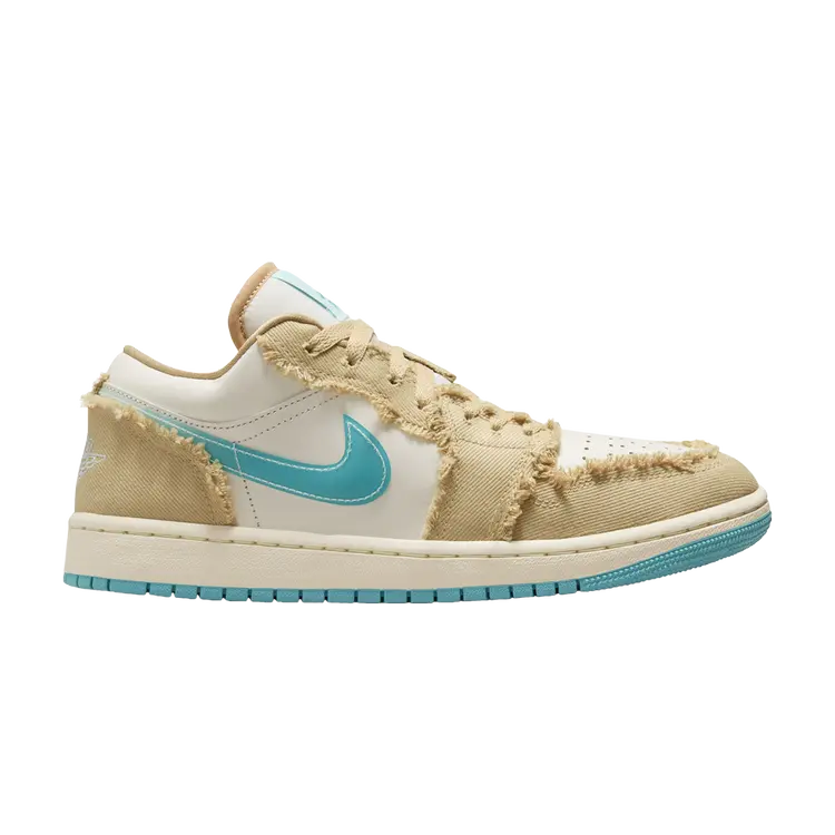 Кроссовки Air Jordan Wmns Air Jordan 1 Low SE, бежевый