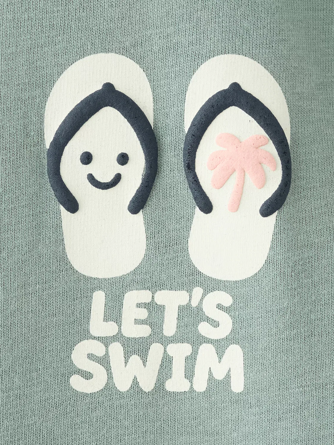 Футболка 'MFLIP' Mango Kids, Mint/Pastel Green — фото 3