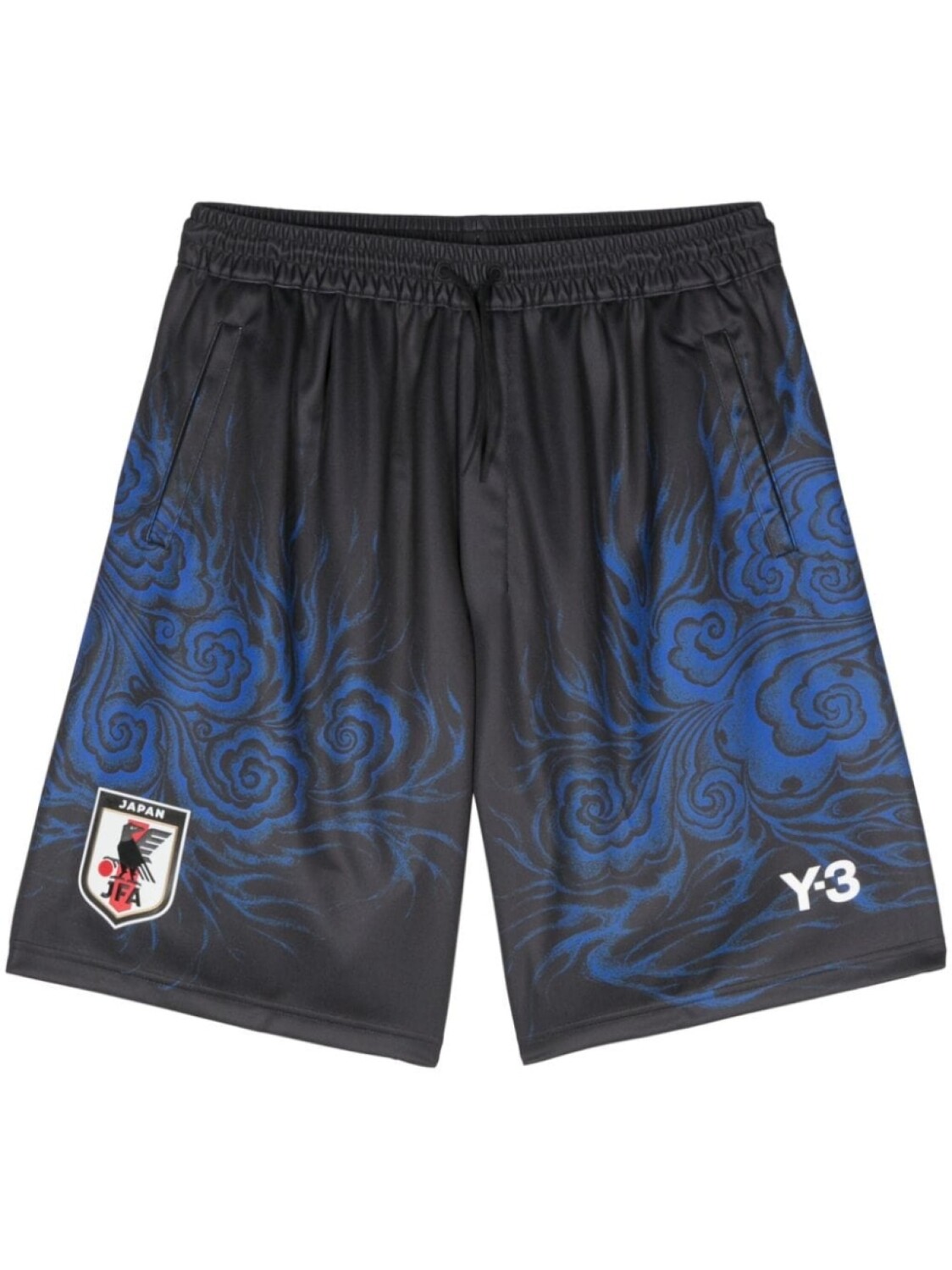 

Y-3 графические шорты JFA, черный