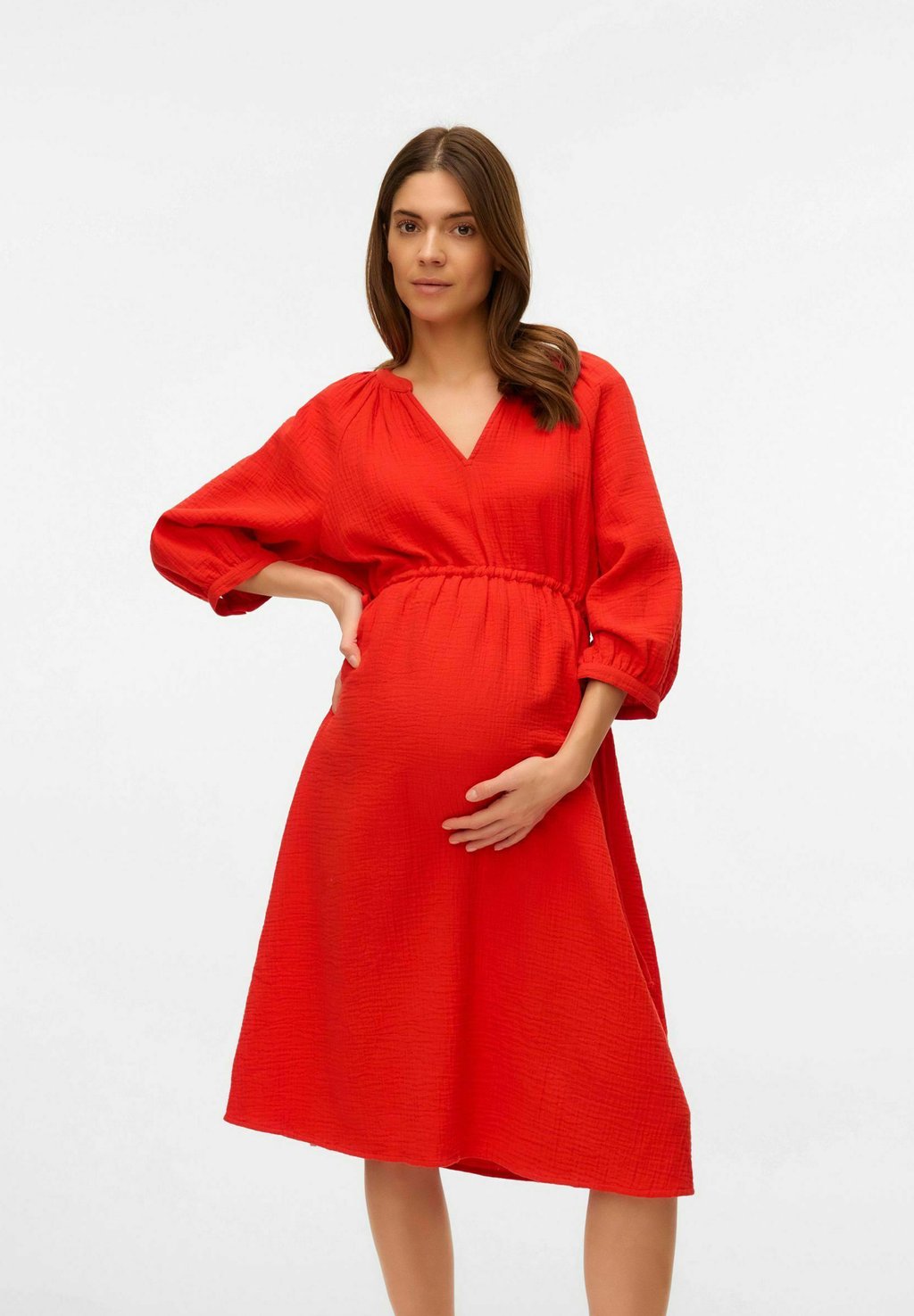 

Повседневное платье VMMBEVERLY Vero Moda, красный