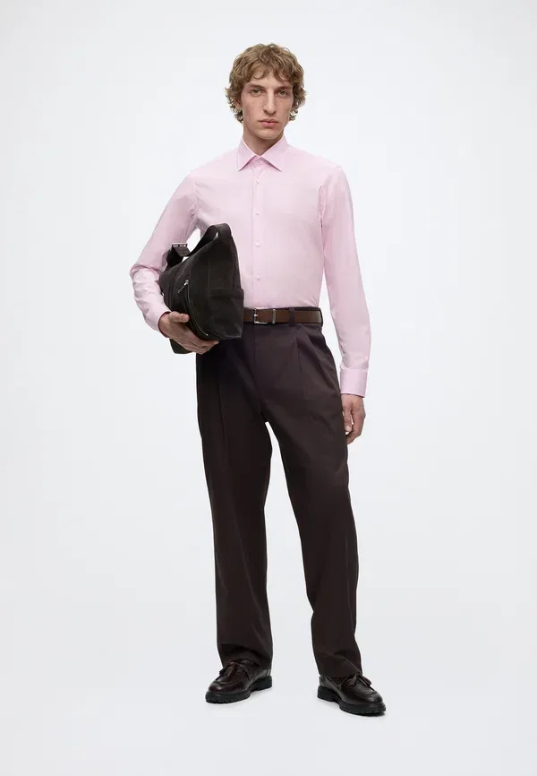 Рубашка Joe kent shirt Boss, светло-розовая — фото 2