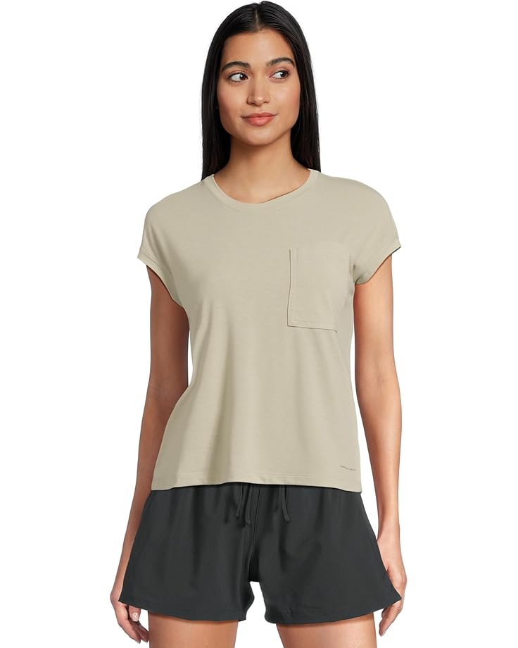 

Футболка Columbia Boundless Trek Short Sleeve Tee, цвет Safari