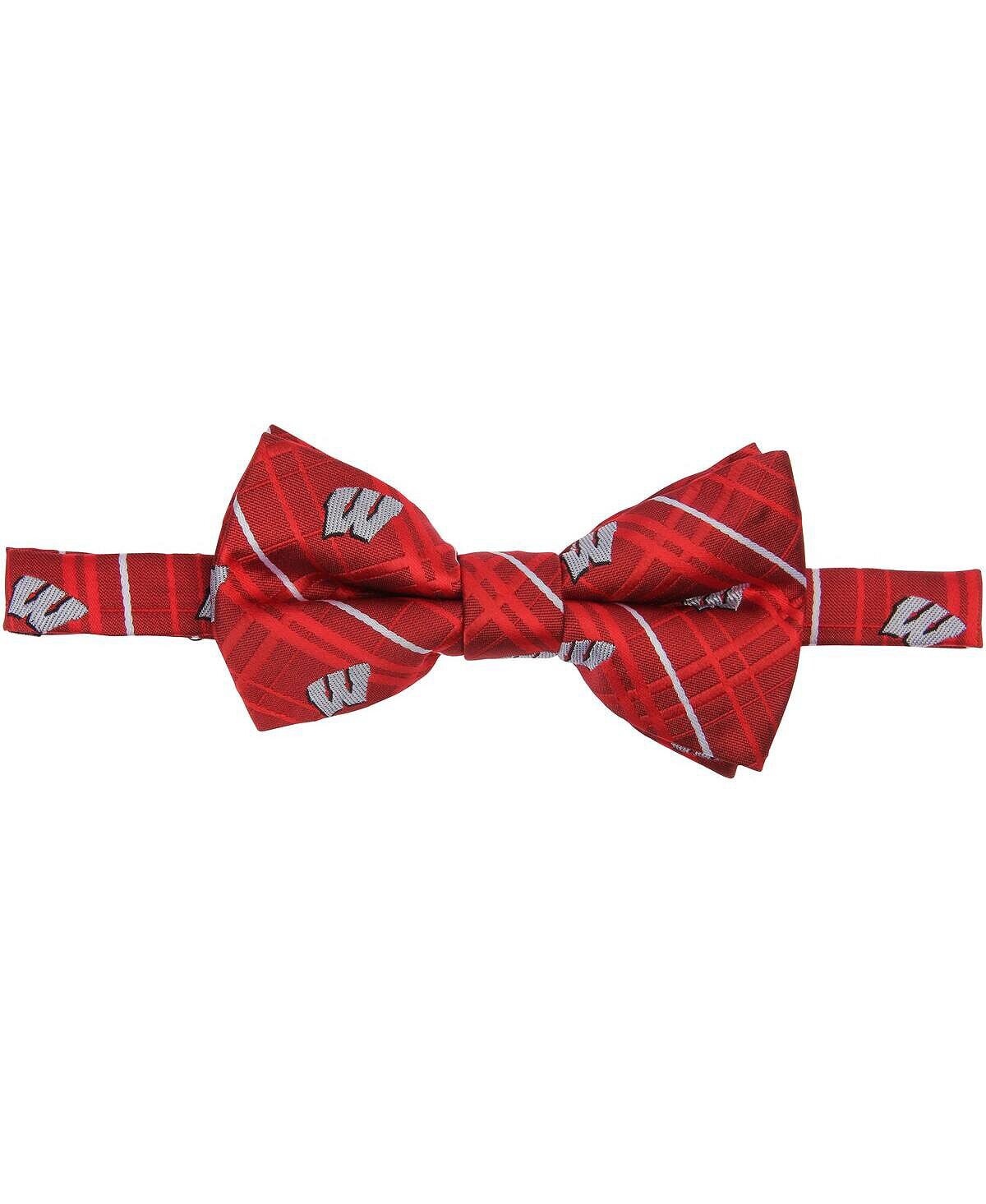 

Мужской оксфордский галстук-бабочка Red Wisconsin Badgers Eagles Wings