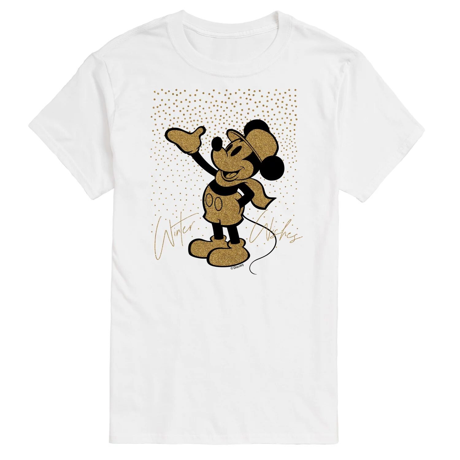 

Футболка с рисунком Микки 's Big & Tall Winter Wishes Disney